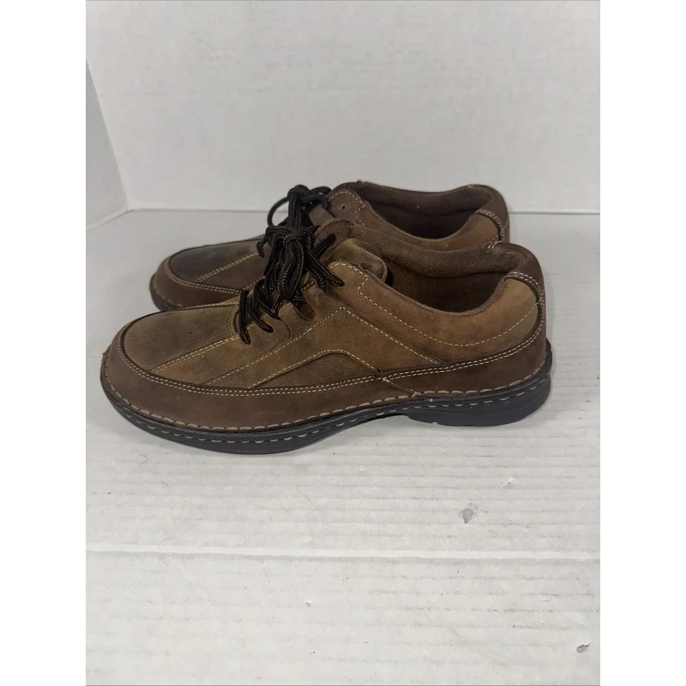 Dr Scholls mens shoes‎ 11 style 65738-6 Rotterdam brown *No Insoles*